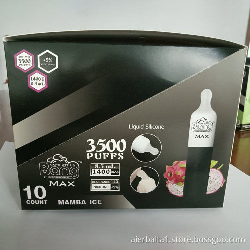 usa Wholesale Disposable vapor Vape Original Bang Max